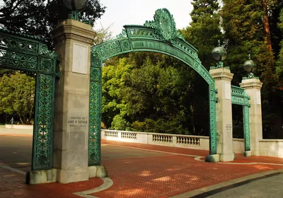 Sather Gate on the University of California, Berkeley campus